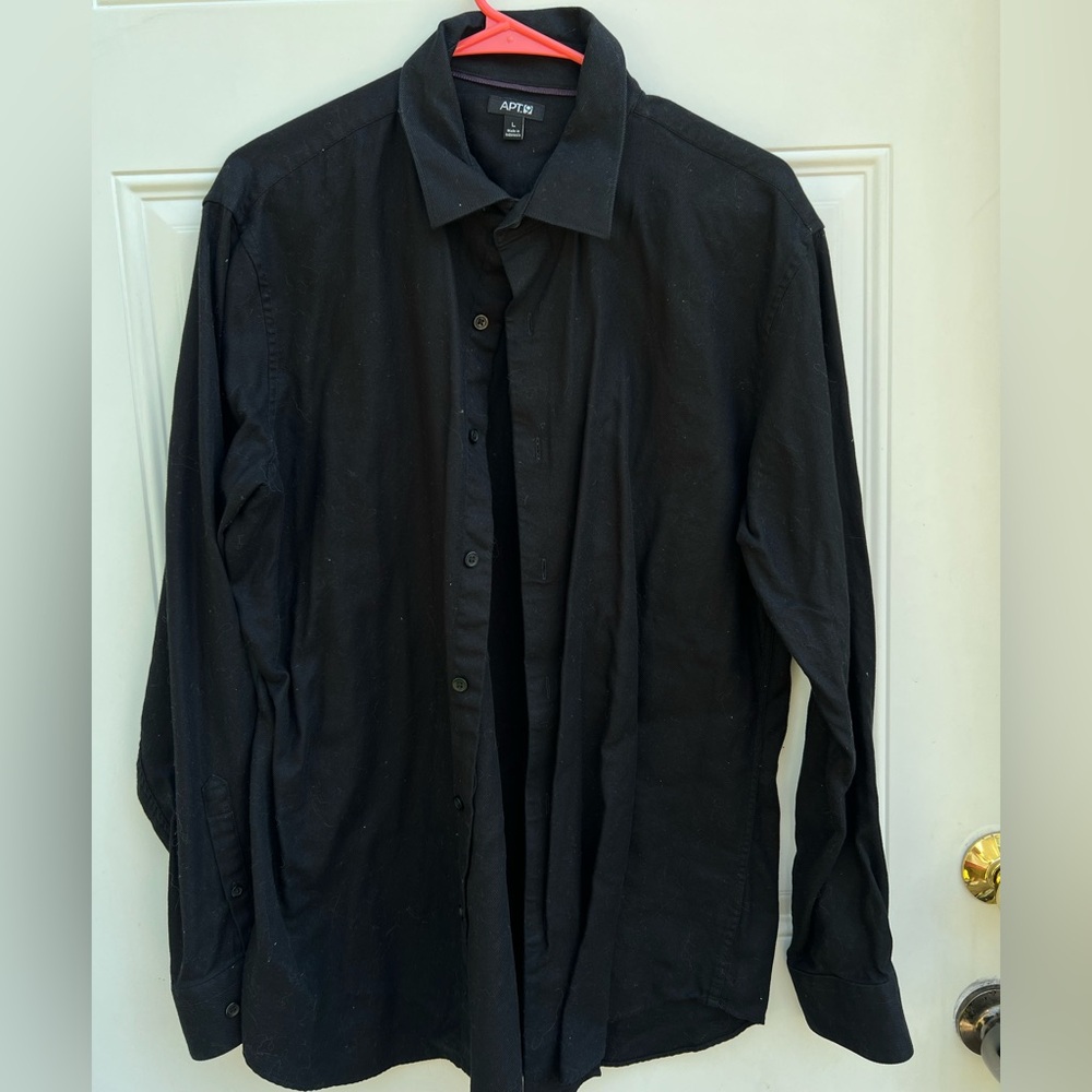 Apt. 9 Elegant Black Shirt